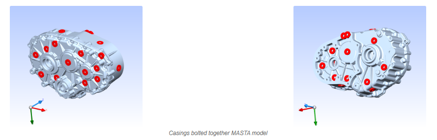 螺栓装配壳体 MASTA 模型